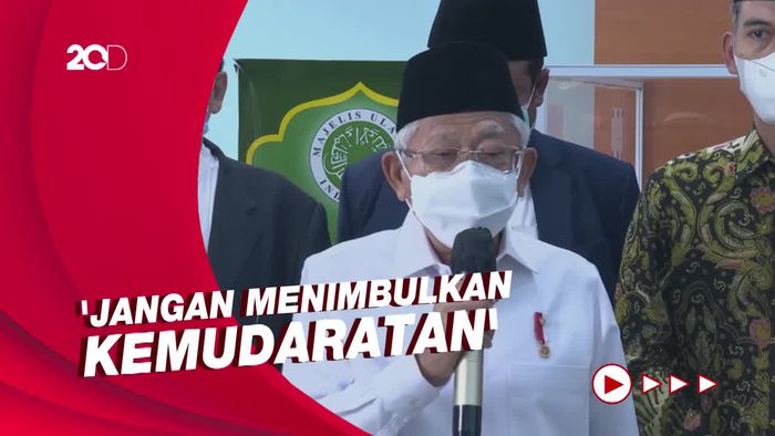 Maruf Amin Minta MUI Buat Fatwa Soal Ganja Medis