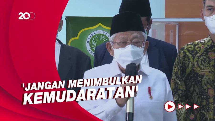 Maruf Amin Minta MUI Buat Fatwa Soal Ganja Medis
