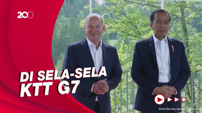 Bertemu Kanselir Jerman, Jokowi Bahas Penguatan Ekonomi