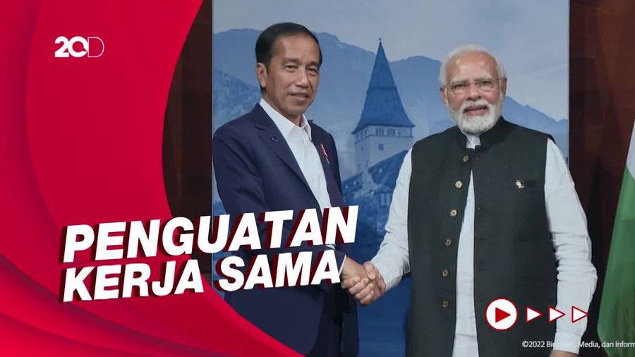 Jokowi Bertemu PM India di Sela-sela KTT G7, Bahas Apa?