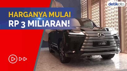 Impresi Pertama Lexus LX 600: Cocok Buat Para Pejabat