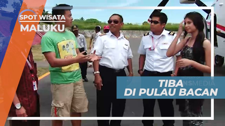 Landing di Pulau Bacan Halmahera Selatan Maluku Utara