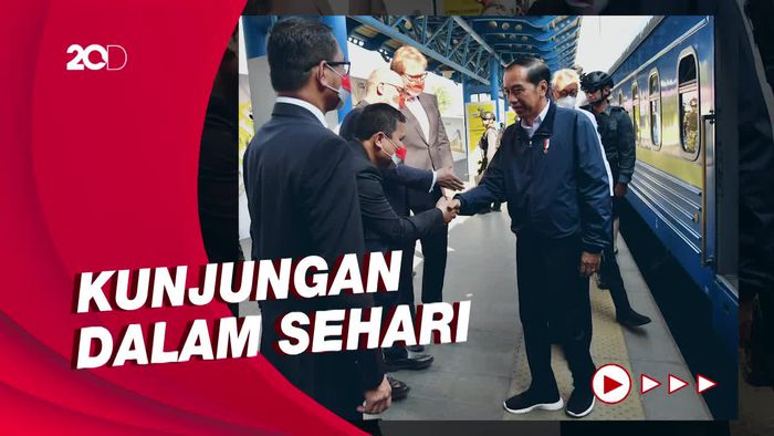 Rangkaian Kegiatan Jokowi di Ukraina: Tinjau Puing-Bertemu Zelensky