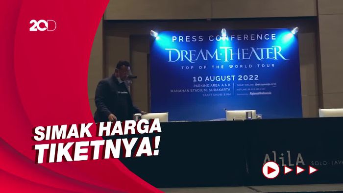 Dream Theater Konser di Solo 10 Agustus, Gibran Sambut Baik