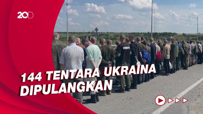Potret Pertukaran Tawanan Militer Ukraina di Wilayah Zaporizhia