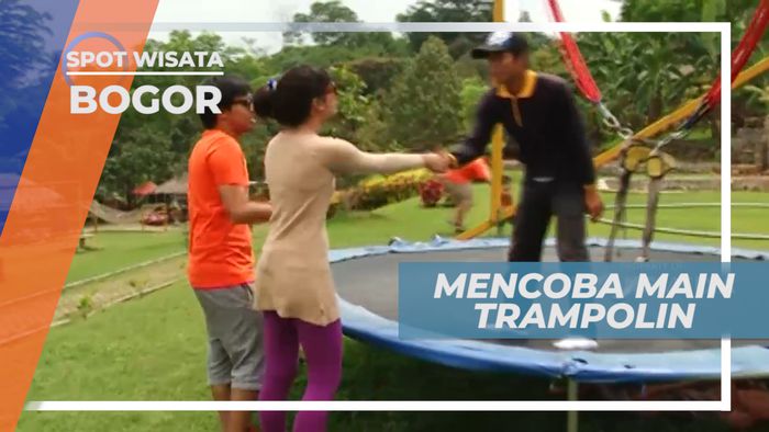 Seru, Trampolin yang Bikin Badan Terasa Melayang, Bogor
