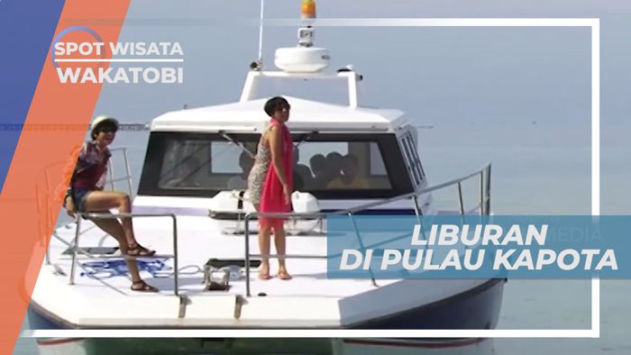 Membelah Laut Dengan Kapal Cepat Menuju Pulau Kapota, Wakatobi
