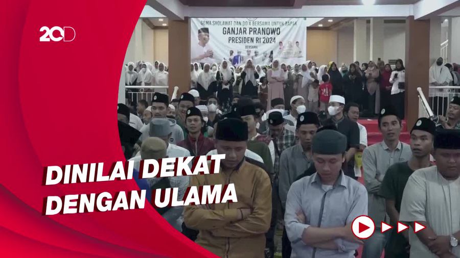 Ulama dan Santri di Condet Dukung Ganjar Maju Pilpres 2024