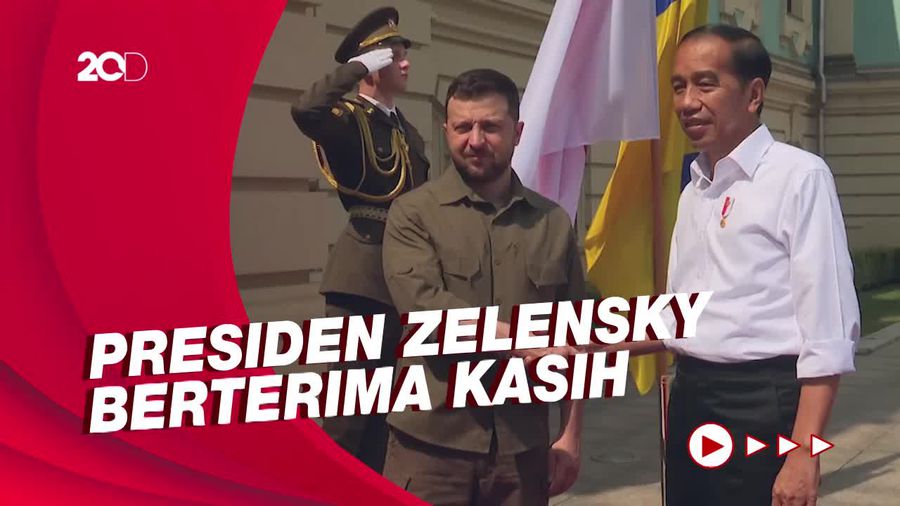Jokowi Jadi Pemimpin Asia Pertama yang Kunjungi Ukraina Sejak Invasi