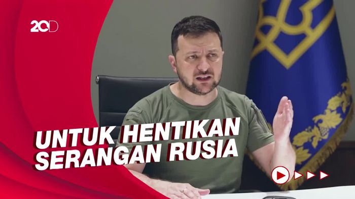 Zelensky Minta Rudal Hingga Sistem Pertahanan Modern ke NATO