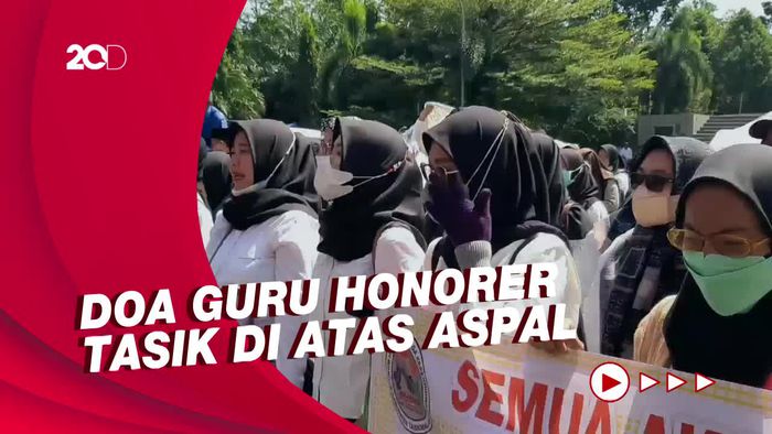 Ancam Mogok Ngajar, Guru Honorer Tuntut Diangkat Jadi Tenaga P3K