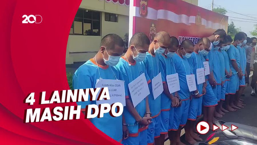 Polisi Ringkus 14 Pelaku Curanmor di Cianjur, 4 di Antaranya Residivis