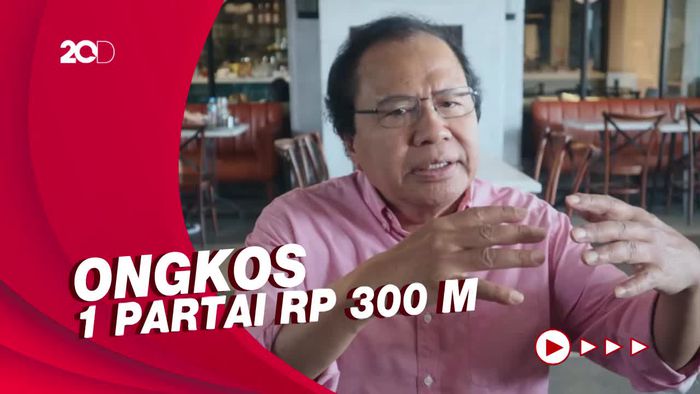 Bahas Ongkos Politik, Rizal Ramli Cerita Didorong Jadi Presiden