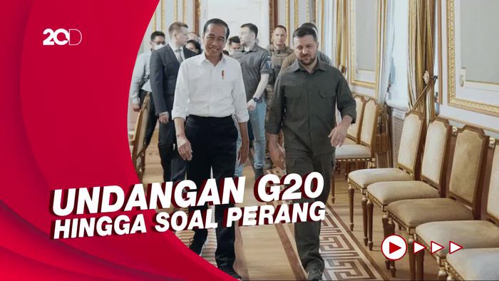Jokowi Temui Zelensky di Ukraina, Ada 6 Pesan yang Disampaikan