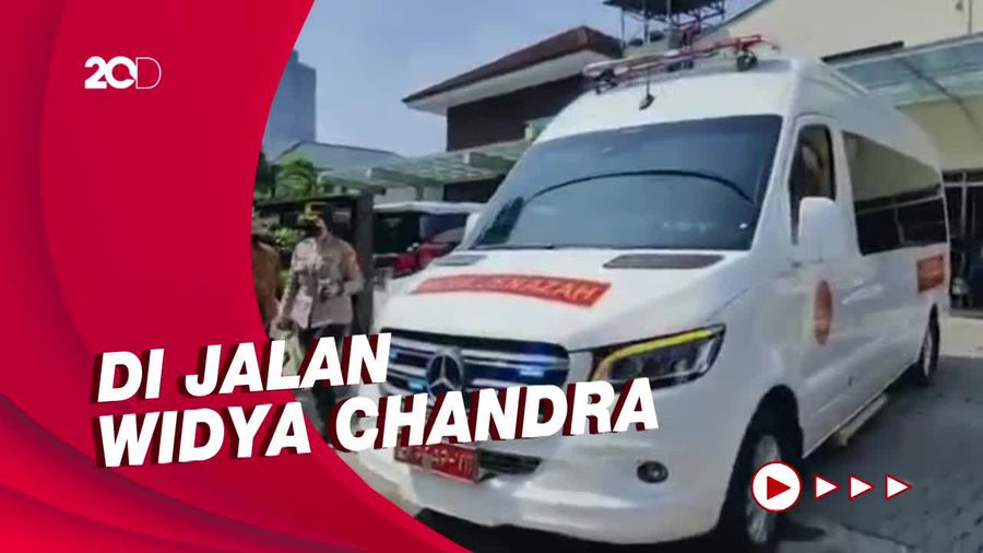 Dari RS Abdi Waluyo, Almarhum Tjahjo Kumolo Dibawa ke Rumah Duka