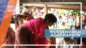 Musyawarah Adat Kapota, Wakatobi Sulawesi Tenggara