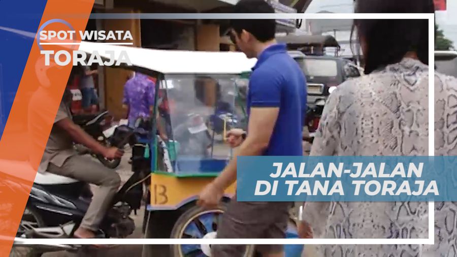 Naik Bentor Berkeliling Tana Toraja Sulawesi Selatan 