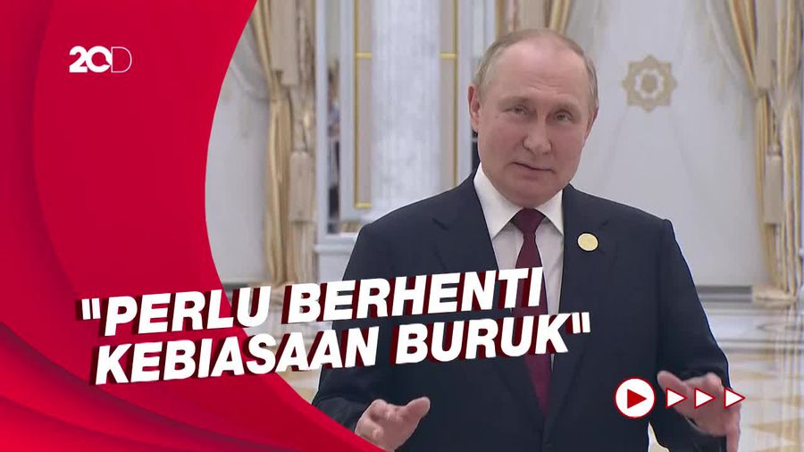 Respons Putin saat Diolok-olok Petinggi G7 soal Telanjang Dada