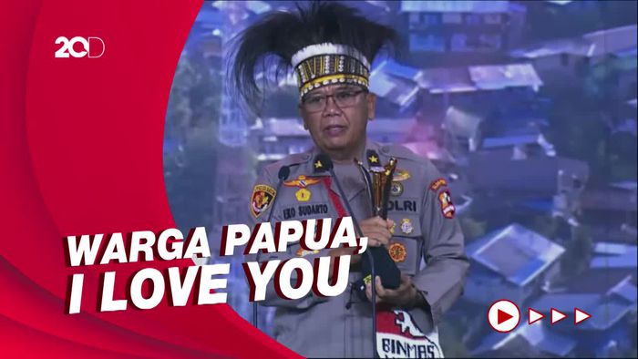 Wakapolda Papua Brigjen Eko Dianugerahi Penghargaan Polisi Inovatif