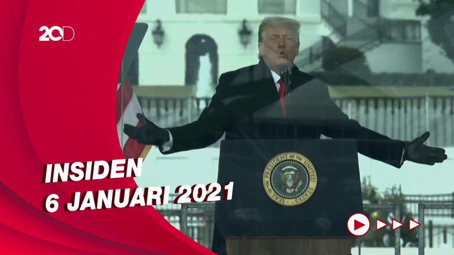 Mengukur Peran Donald Trump di Penyerbuan Gedung Capitol