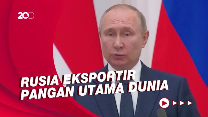Putin di Hadapan Jokowi: Negara Barat Membatasi Pasokan dari Rusia