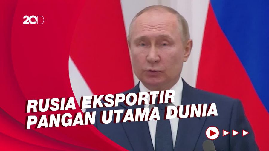 Putin di Hadapan Jokowi: Negara Barat Membatasi Pasokan dari Rusia