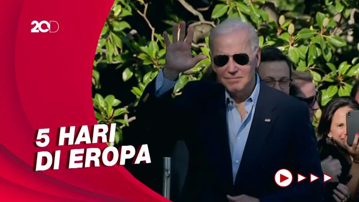 Usai Hadiri Pertemuan G7, Joe Biden Semangat Banget Tiba di AS
