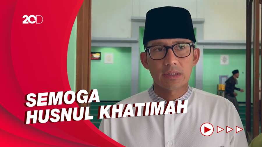 Tjahjo Kumolo Meninggal, Sandiaga Uno Berduka