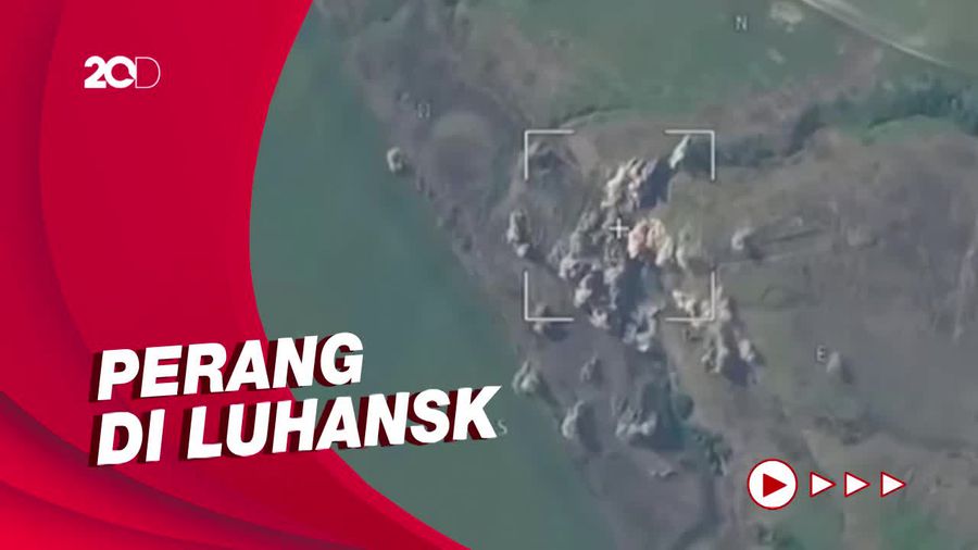 Rusia Hancurkan Pertahanan Ukraina di Lisichansk