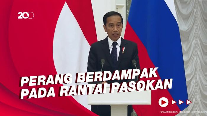 Jokowi: Putin Jamin Keamanan Jalur Ekspor Pangan Rusia-Ukraina