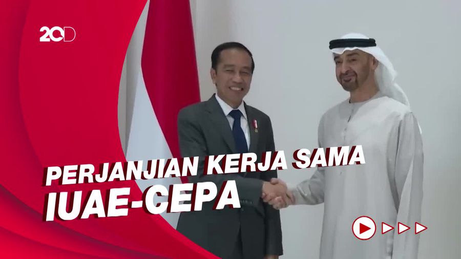 Momen Pertemuan Jokowi-MBZ Bahas Investasi IKN Hingga Pertahanan