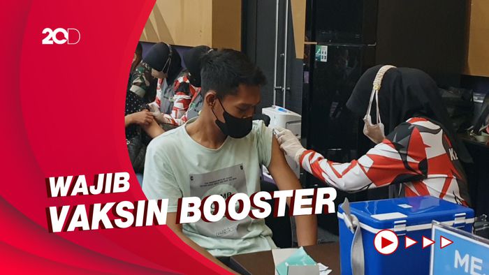 Catat! Vaksin Booster Bakal Jadi Syarat di Tempat Publik