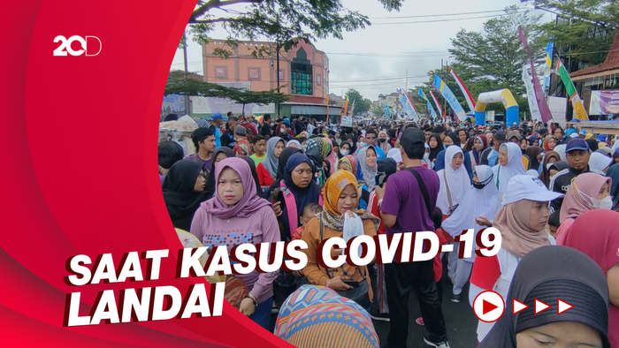 Ribuan Warga Meriahkan Jalan Sehat Hari Jadi Ciamis Ke-380 Tahun