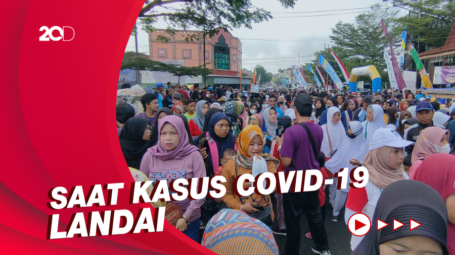 Ribuan Warga Meriahkan Jalan Sehat Hari Jadi Ciamis Ke-380 Tahun