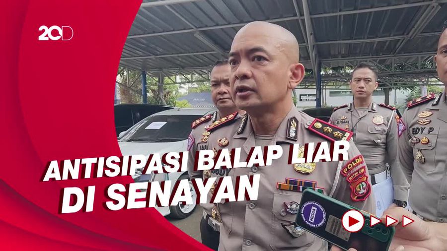 Cegah Balap Liar, Polisi Lakukan Penjagaan-Pendataan Kelompok