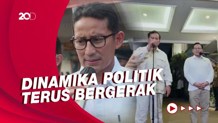 Respons Sandi soal Peluang Duet Prabowo-Cak Imin