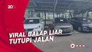 Penampakan 3 Mobil Balap Liar di Jalan Senayan Dikandangkan Polisi