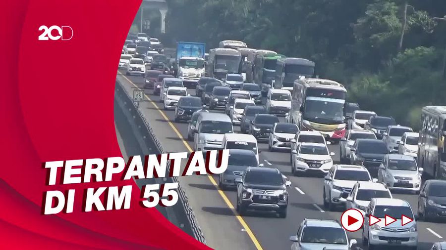 Libur Sekolah, Tol Japek Menuju Bandung Padat