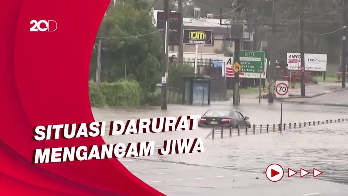 Sejumlah Wilayah di Sydney Banjir, New South Wales Nyatakan Darurat Bencana