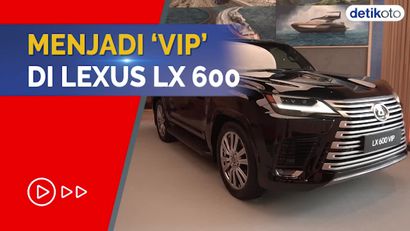 Menikmati Kursi Pijat di SUV Mewah Lexus LX 600 VIP