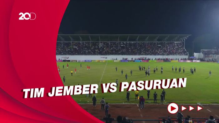 Final Sepakbola Porprov Jatim Rusuh, Penonton Jebol Pintu-Tawuran