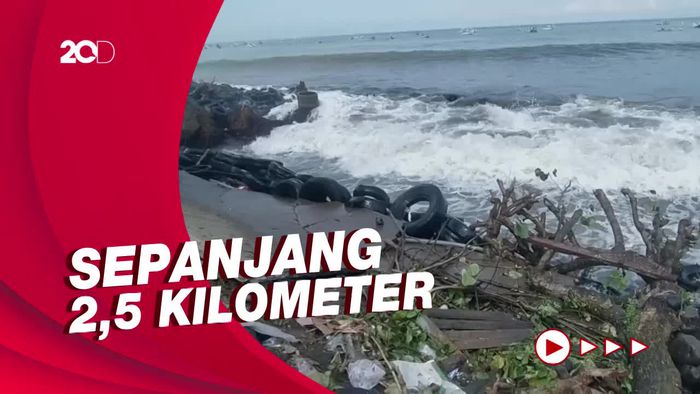 Penanganan Abrasi di Pantai Pebuahan Bali Diusulkan Rp 100 M