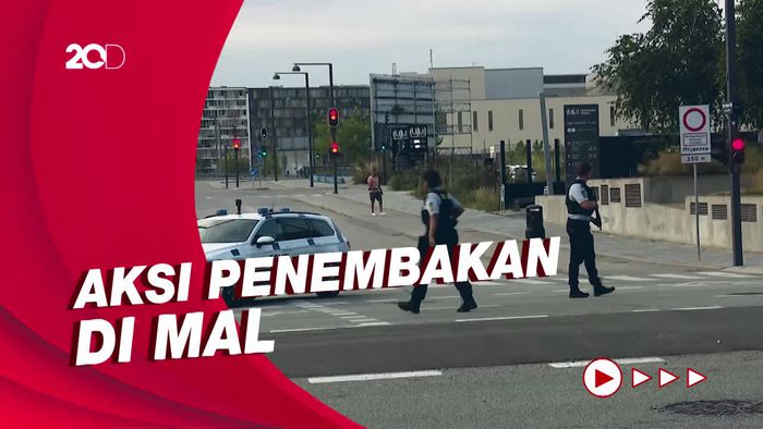 Aksi Penembakan di Mal Kota Kopenhagen, Satu Orang Diamankan
