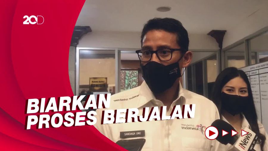 Ditanya Maju Cawapres 2024, Sandi: yang Menentukan Parpol