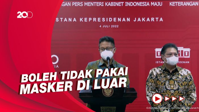 Menkes Tegaskan Tak Ada Perubahan Pelonggaran Masker di Luar Ruangan