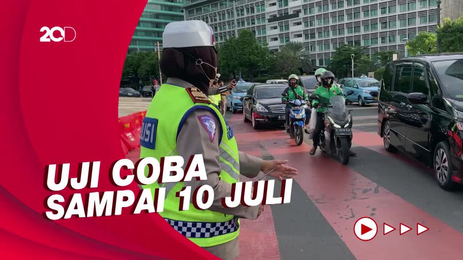 Rekayasa Lalu Lintas di Bundaran HI Dimulai, Begini Kondisinya