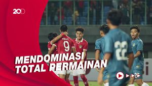 Momen Timnas Indonesia Gilas Brunei 7 Gol Tanpa Balas