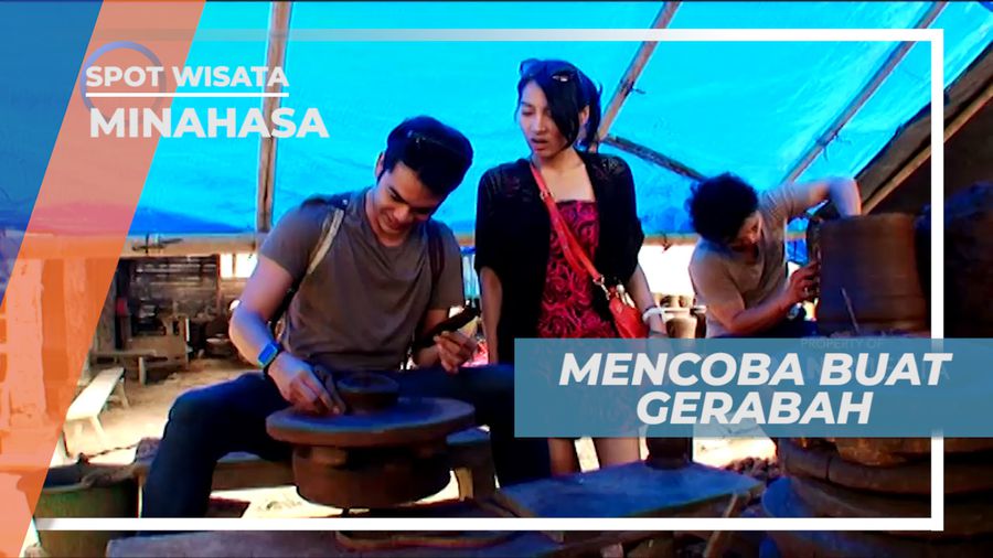 Mencoba Sulitnya Membuat Kerajinan Gerabah, Minahasa