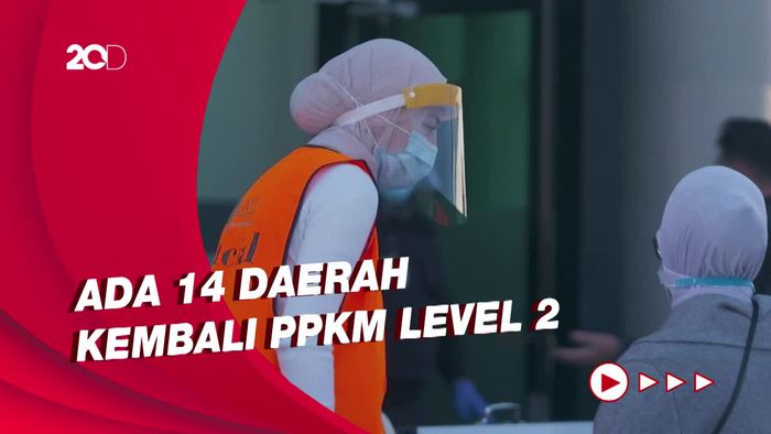 DKI hingga Jabar Level 2 Lagi, Ini Daftar Wilayah PPKM Jawa-Bali