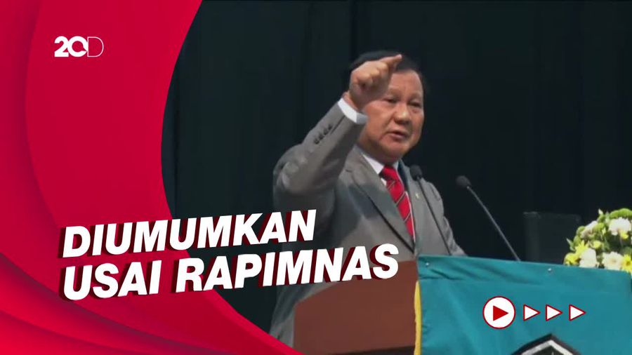Gerindra Kantongi Nama Cawapres untuk Prabowo, Siapa Dia?